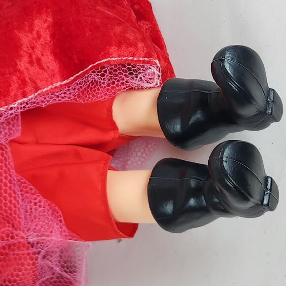 Vintage Mrs Claus Standing Figure Doll plastic christmas holiday collectible int - Picture 7 of 7